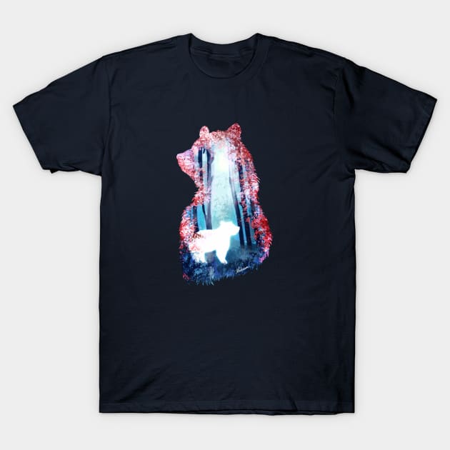 Spirit Bear T-Shirt by DVerissimo